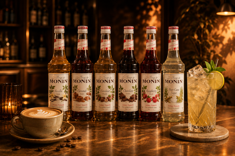 Siropes Monin para Cafe